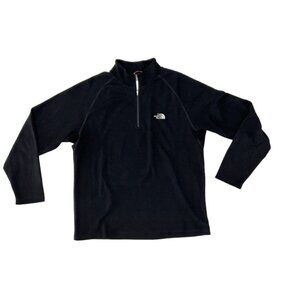 The North Face Men's Fleece 1/4 ZIP  Pullover -Black Size Large